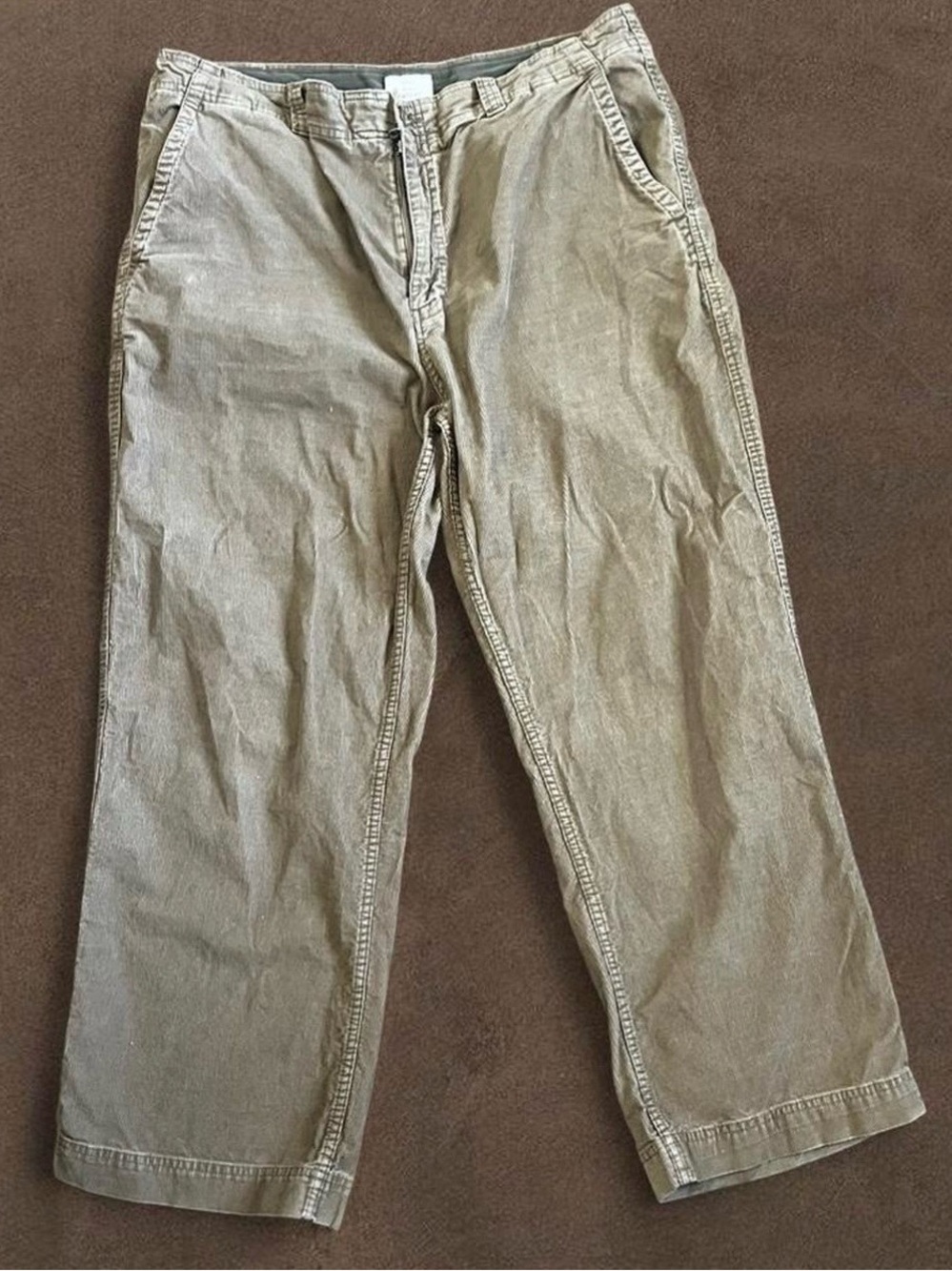 GAP 2007 Brown Corduroy Chino Pants